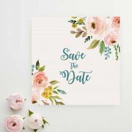 Save the date mariage