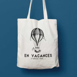 tote bag montgolfiere